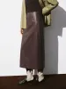 Vegan Leather Straight Skirts sold by Urban Revivo