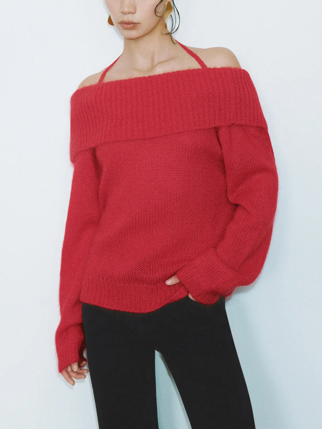 One Shoulder Knitted T-Shirts sold by Urban Revivo