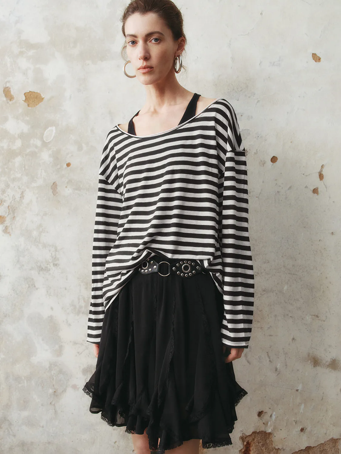 2 In 1 Loose T-Shirts sold by Urban Revivo