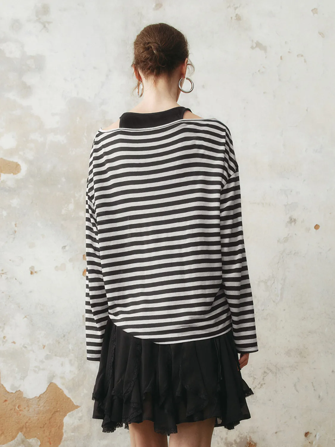 2 In 1 Loose T-Shirts sold by Urban Revivo product image thumbnail 3