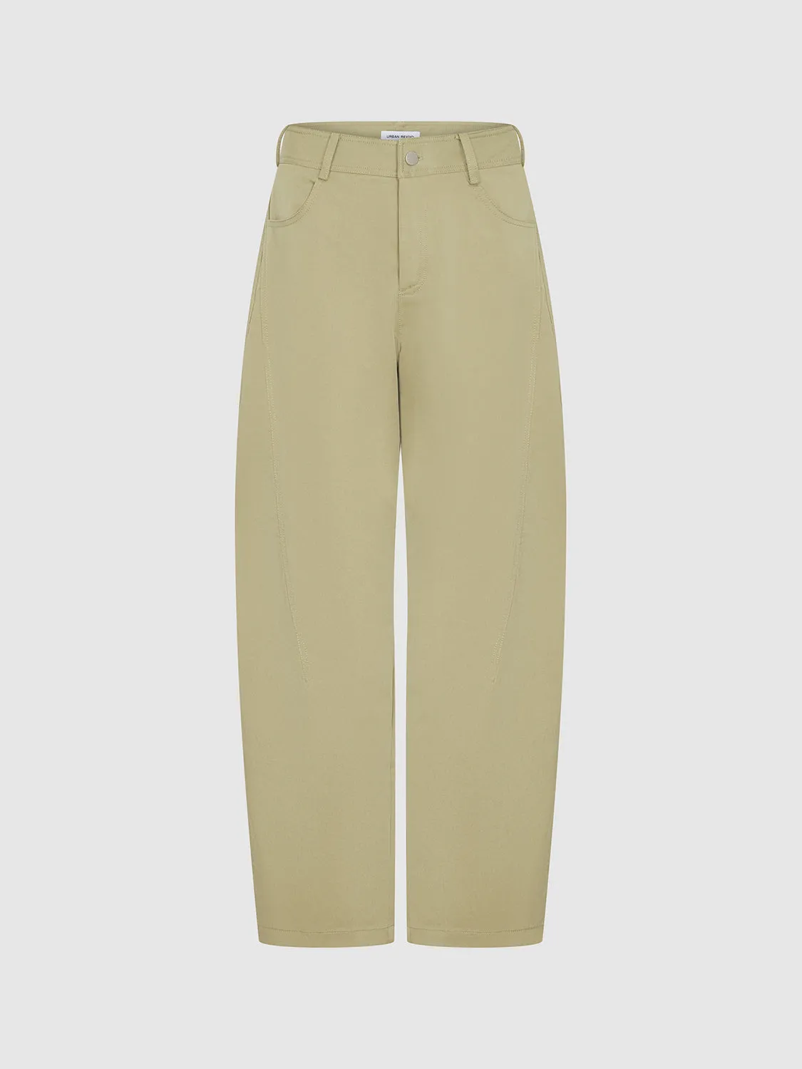 Curved-Leg Pants sold by Urban Revivo