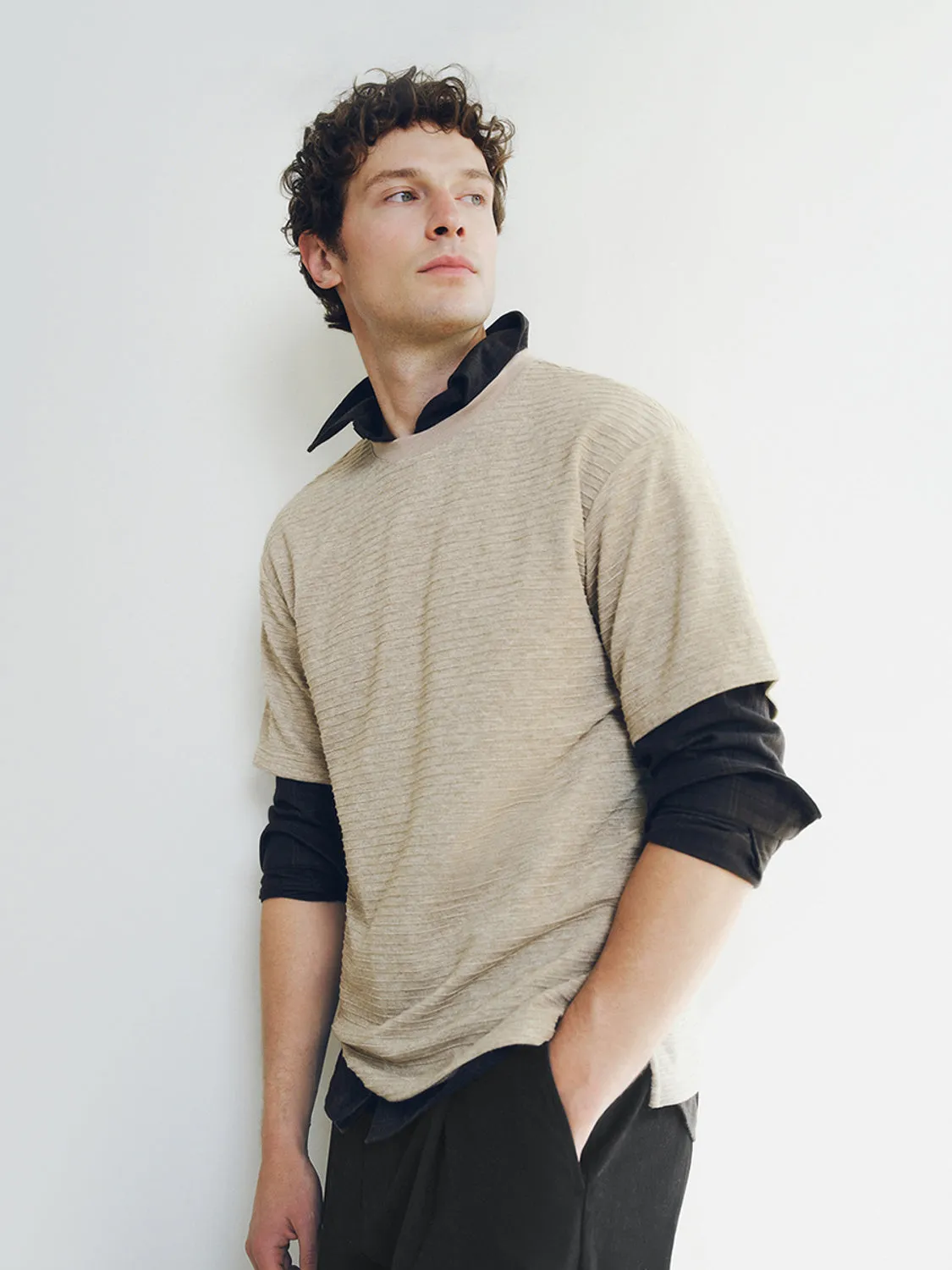 Loose Short Sleeve T-Shirts sold by Urban Revivo product image thumbnail 5