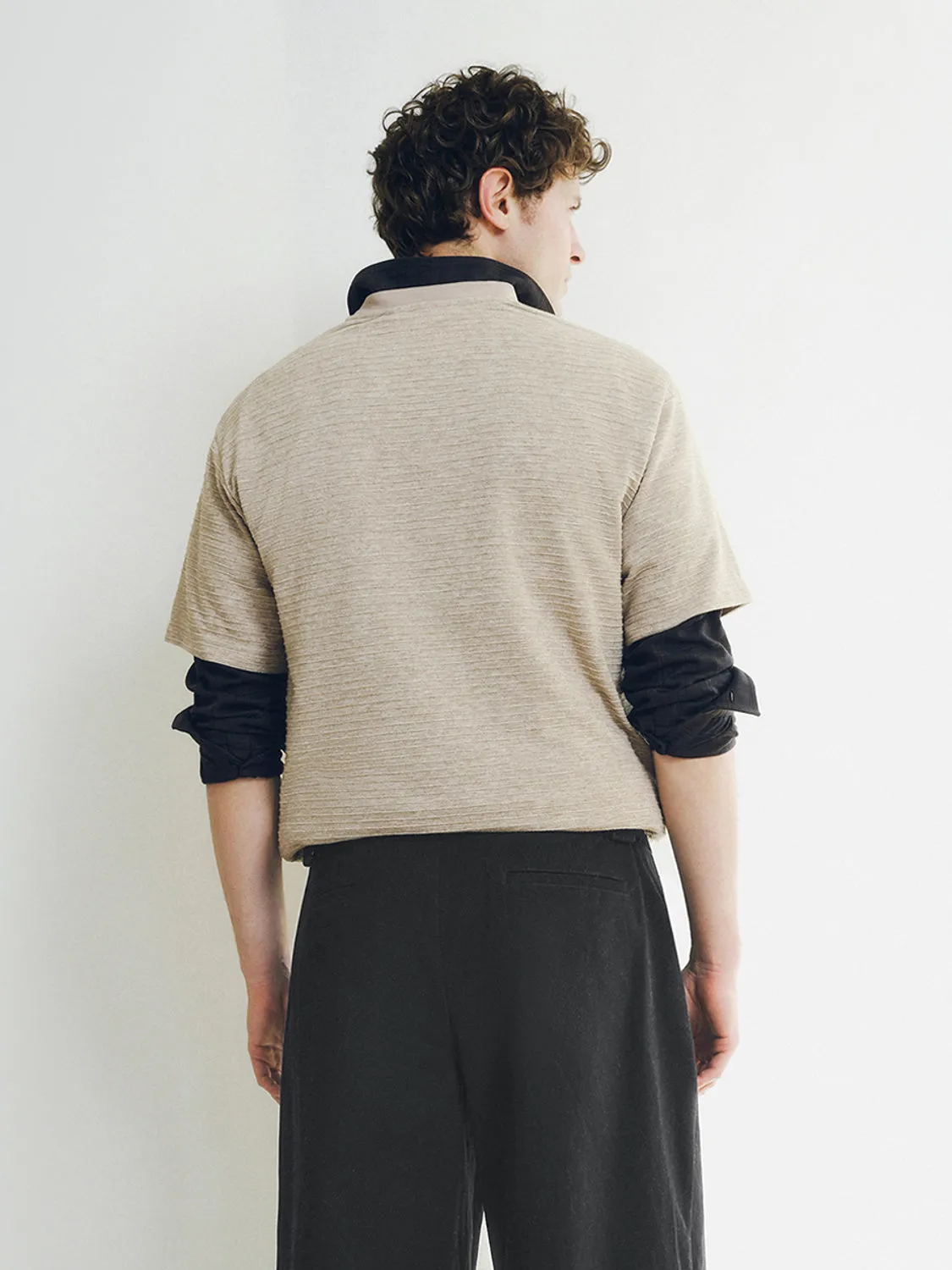 Loose Short Sleeve T-Shirts sold by Urban Revivo product image thumbnail 2