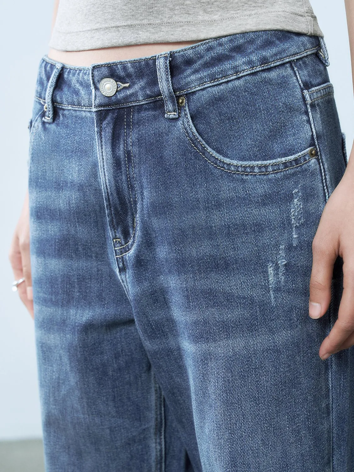 Denim Jeans sold by Urban Revivo product image thumbnail 4