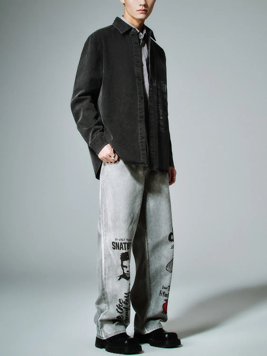 Loose Printed Shirts sold by Urban Revivo product image thumbnail 4