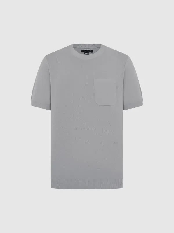 Knitted Short Sleeve T-Shirts made by Urban Revivo