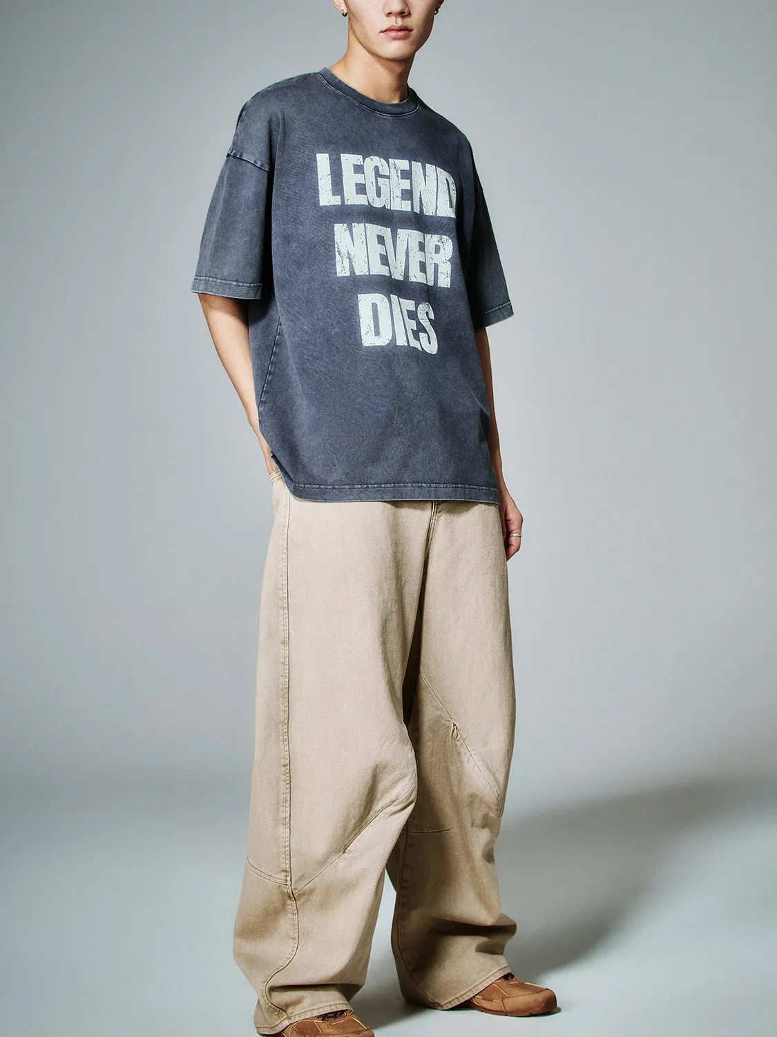 Short Sleeve T-Shirts sold by Urban Revivo product image thumbnail 4