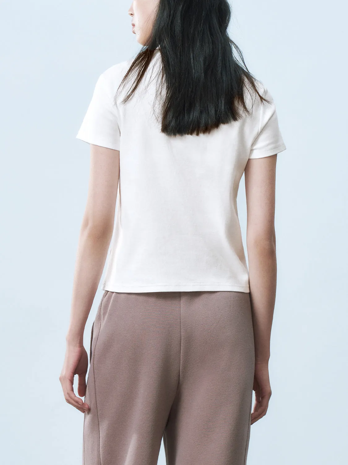 Regular Short Sleeve T-Shirts sold by Urban Revivo product image thumbnail 3