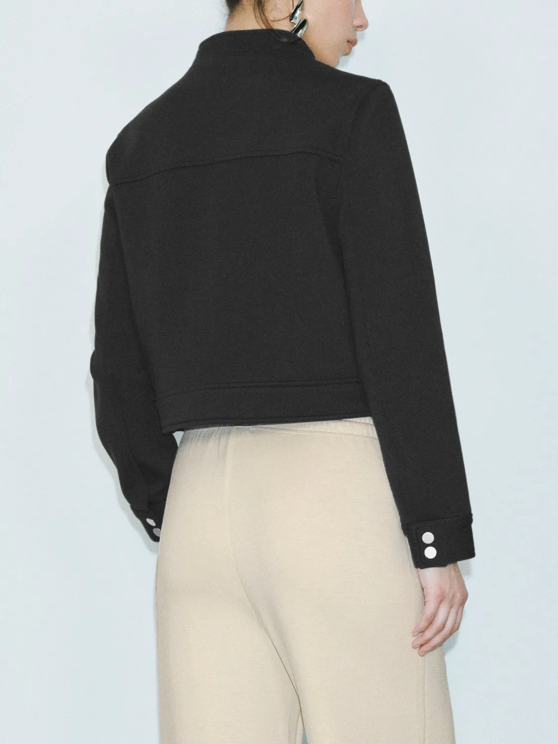 Zip Up Front Jackets sold by Urban Revivo product image thumbnail 2