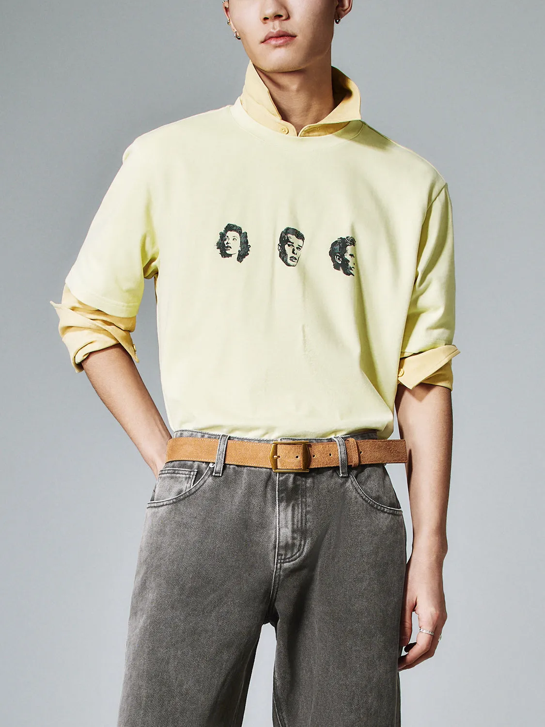 Short Sleeve T-Shirts sold by Urban Revivo product image thumbnail 3