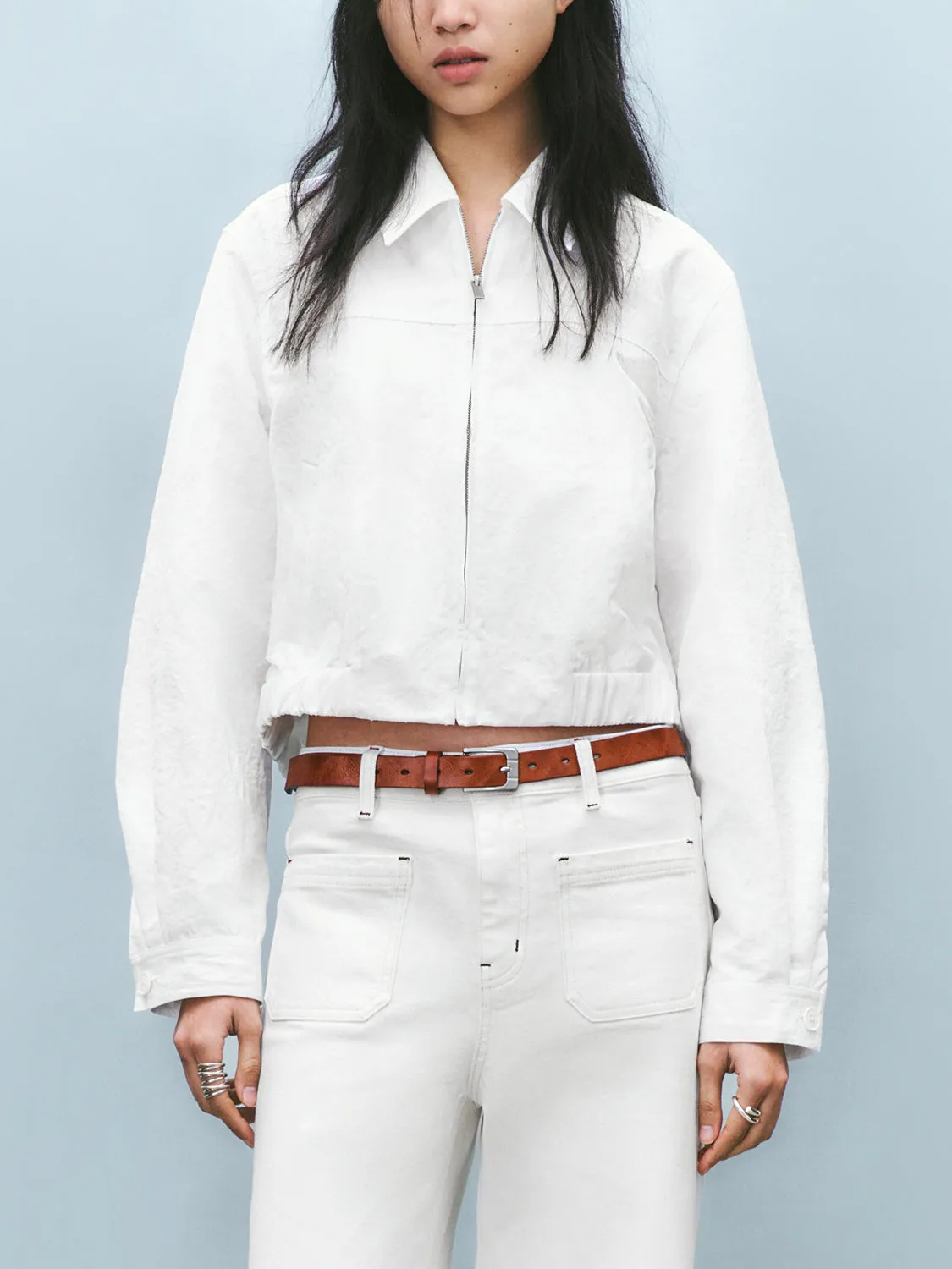 Zip Up Front Jackets sold by Urban Revivo