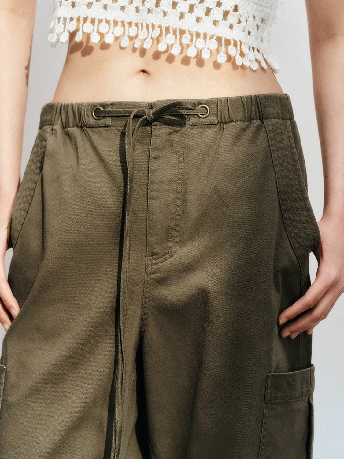 Wide-Leg Pants sold by Urban Revivo product image thumbnail 4