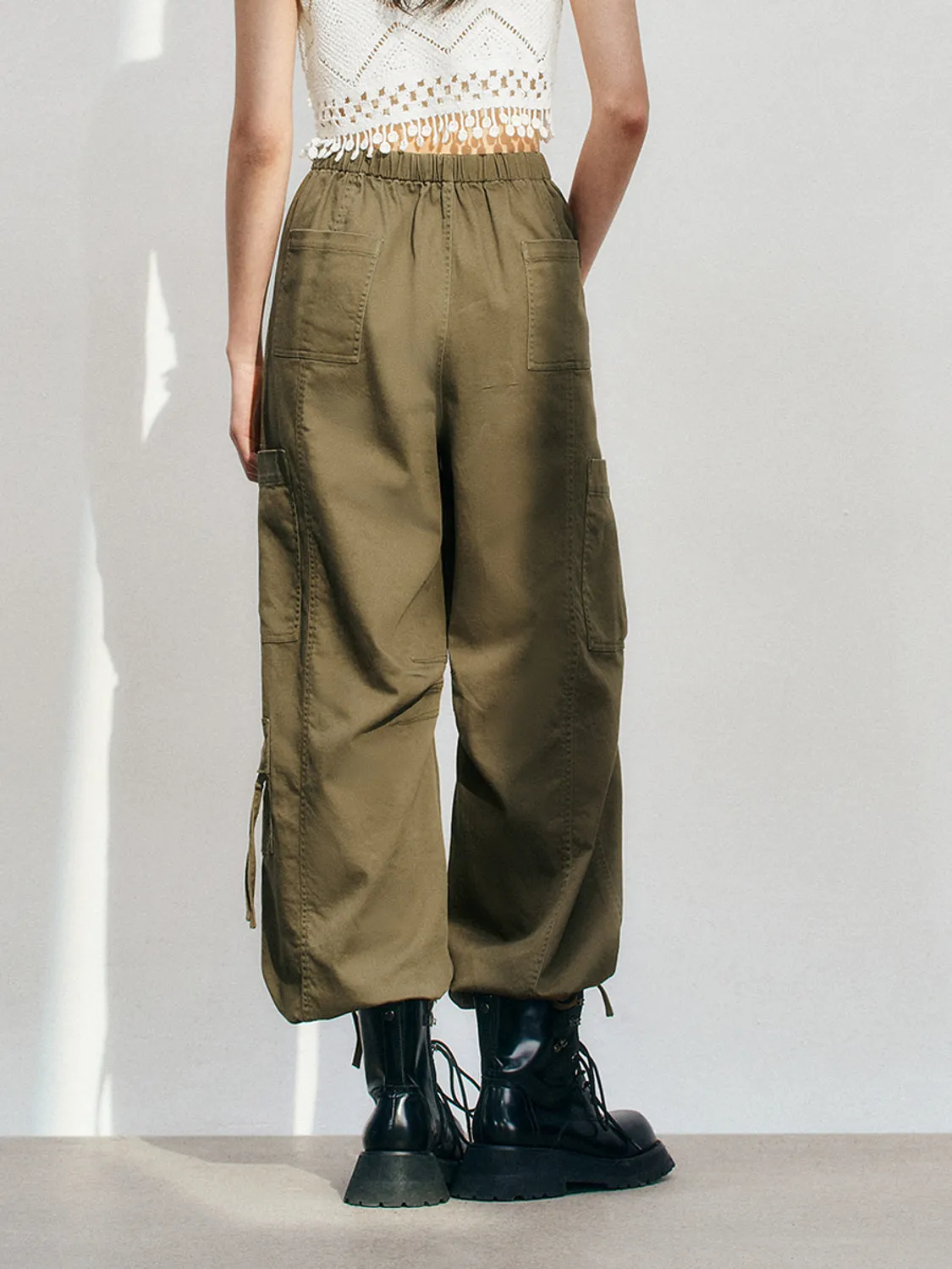 Wide-Leg Pants sold by Urban Revivo product image thumbnail 3