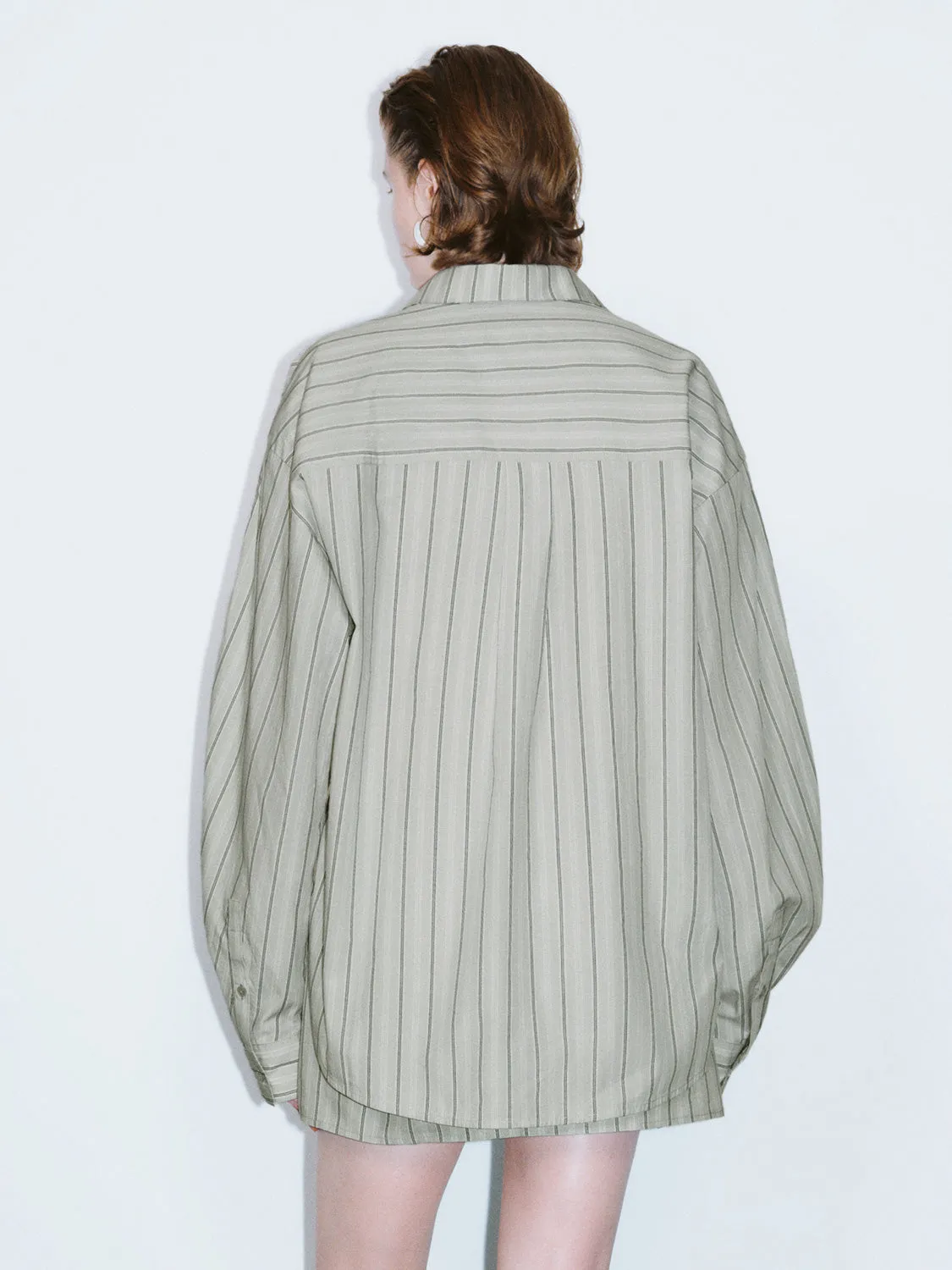 Striped Long Sleeve Shirts sold by Urban Revivo product image thumbnail 3