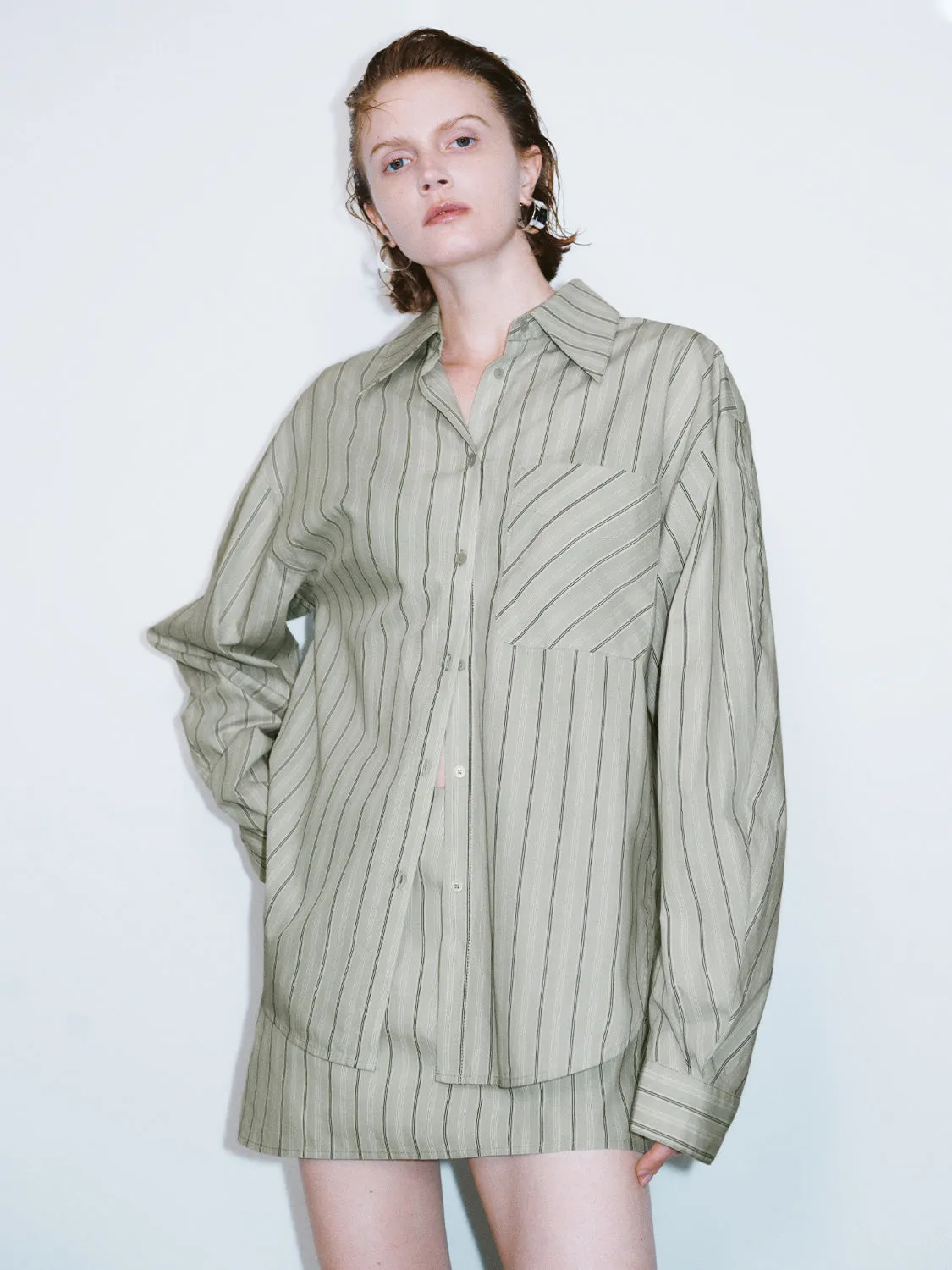 Striped Long Sleeve Shirts sold by Urban Revivo