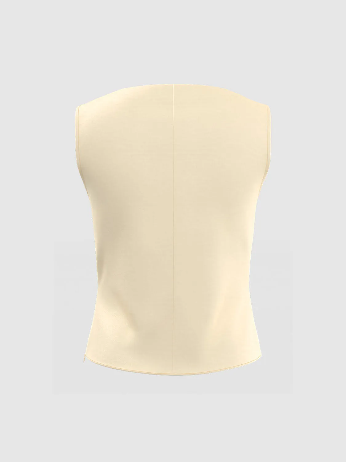 Sleeveless Overhead Shirt sold by Urban Revivo product image thumbnail 2