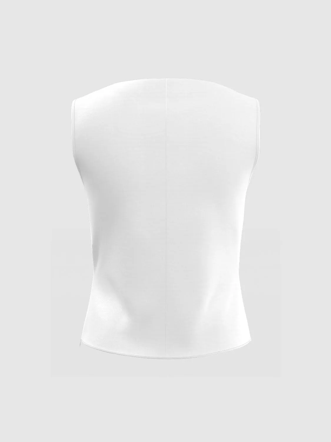 Sleeveless Overhead Shirt sold by Urban Revivo product image thumbnail 4