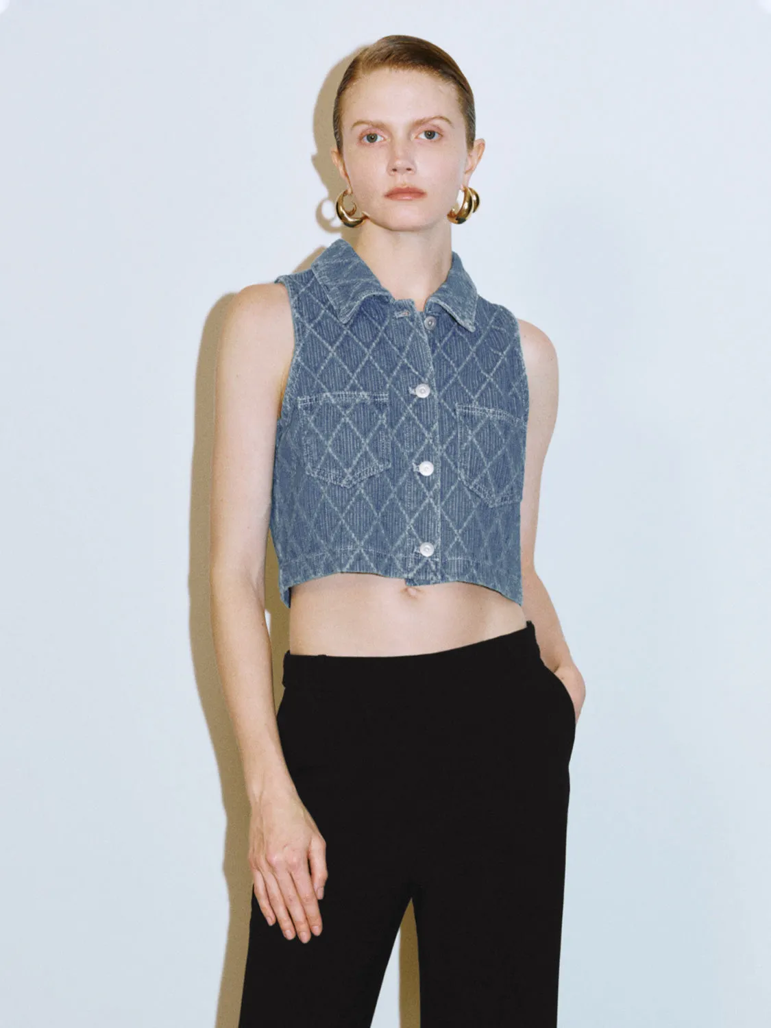 Sleeveless Denim Jackets sold by Urban Revivo