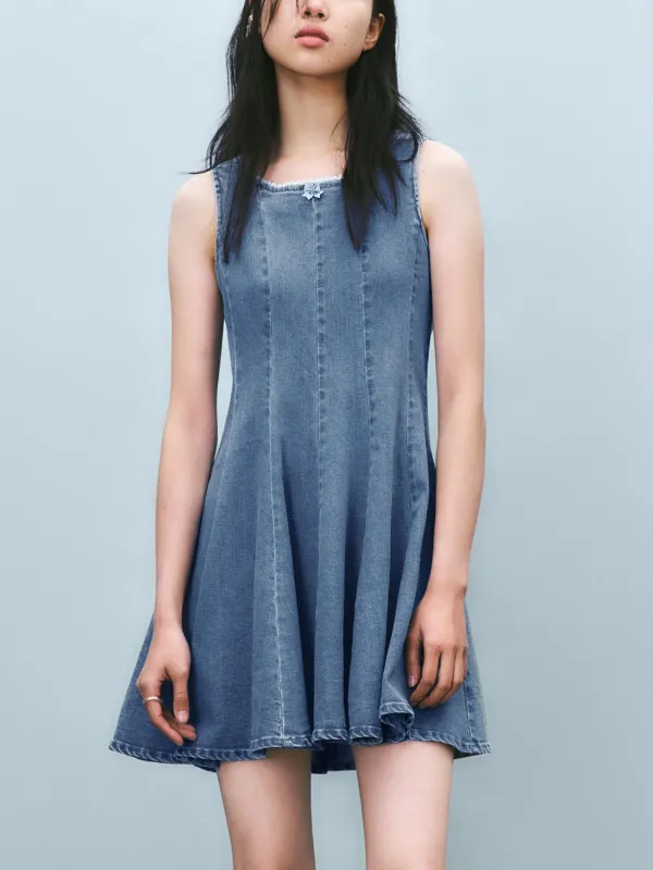 Sleeveless Denim Dresses made by Urban Revivo