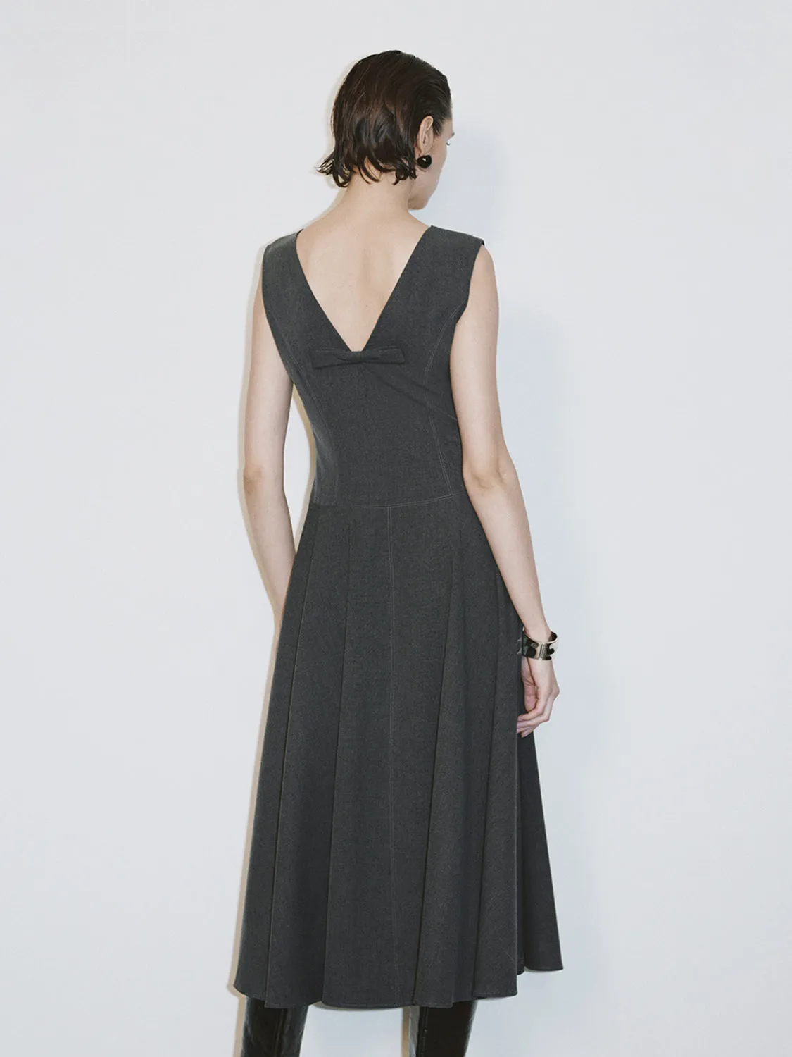 Sleeveless A-Line Dresses sold by Urban Revivo product image thumbnail 2