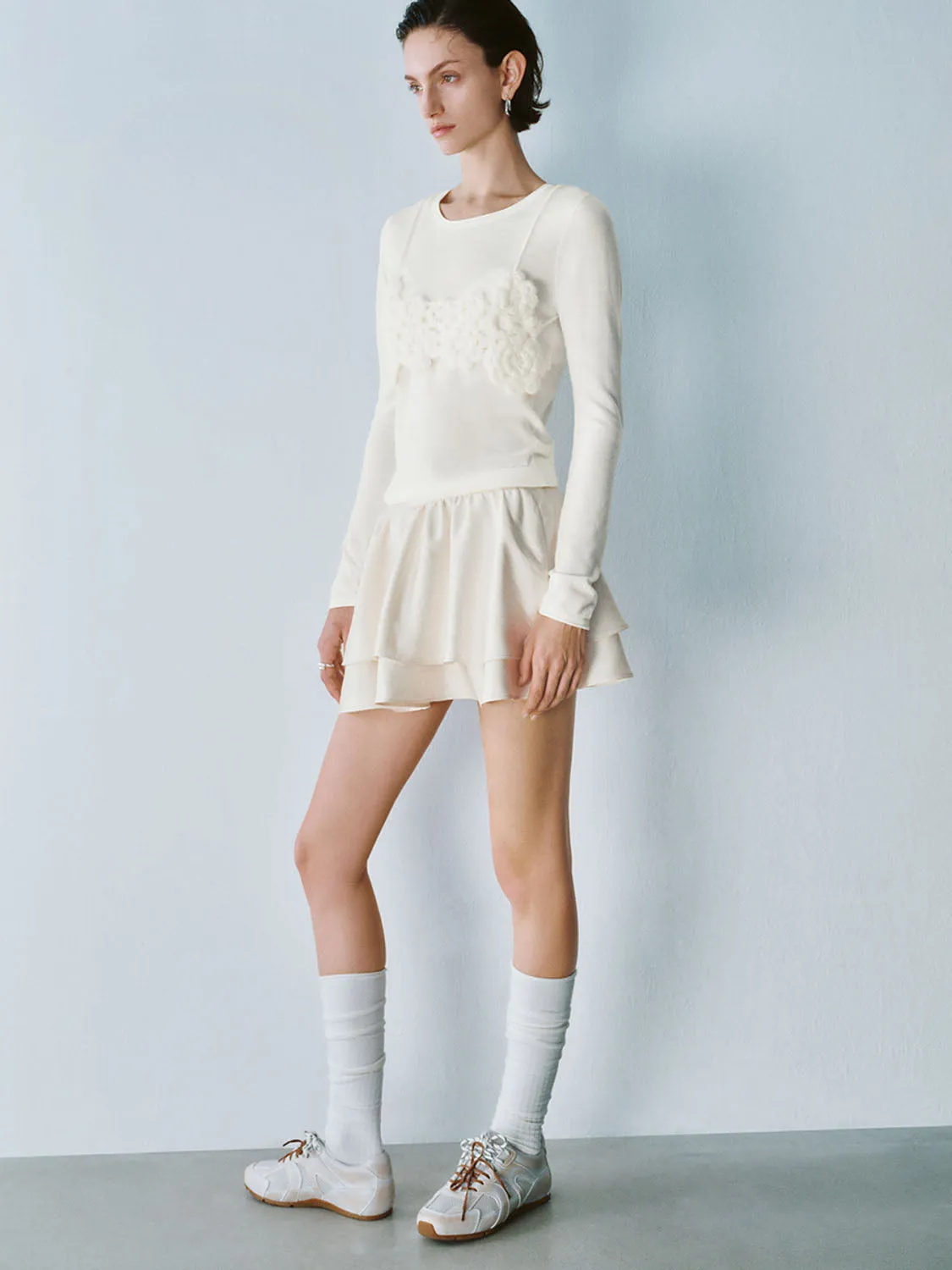 Skinny Knitted T-Shirts sold by Urban Revivo product image thumbnail 4