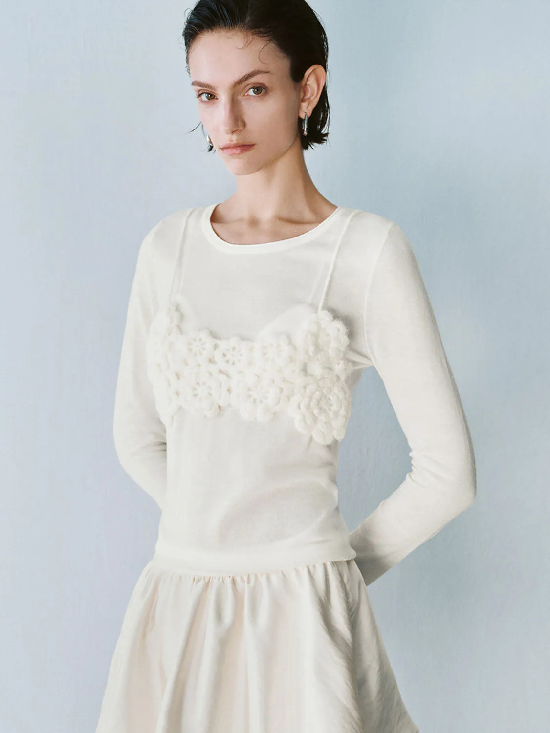 Skinny Knitted T-Shirts sold by Urban Revivo product image thumbnail 5