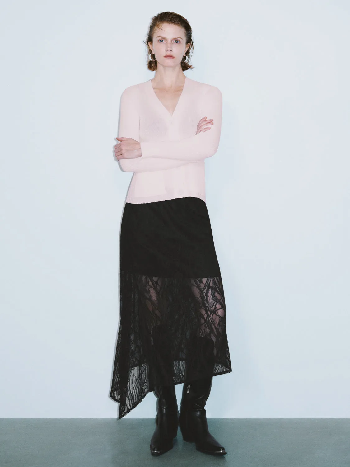 Skinny Knitted Cardigans sold by Urban Revivo product image thumbnail 4