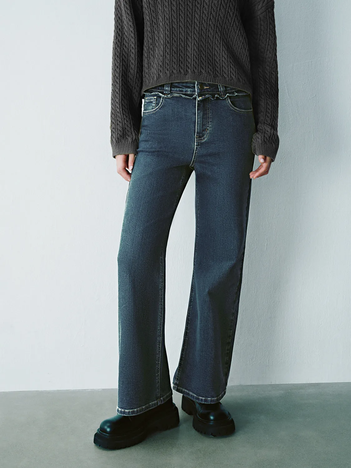 Skinny Denim Jeans sold by Urban Revivo product image thumbnail 2