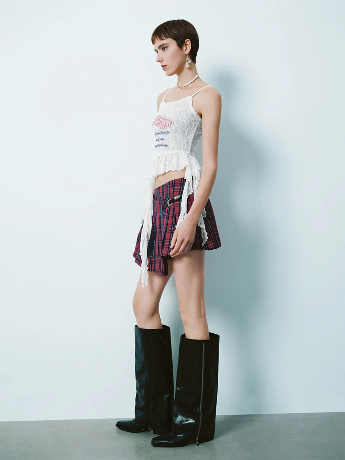 Ruffle Cami Tops sold by Urban Revivo product image thumbnail 4