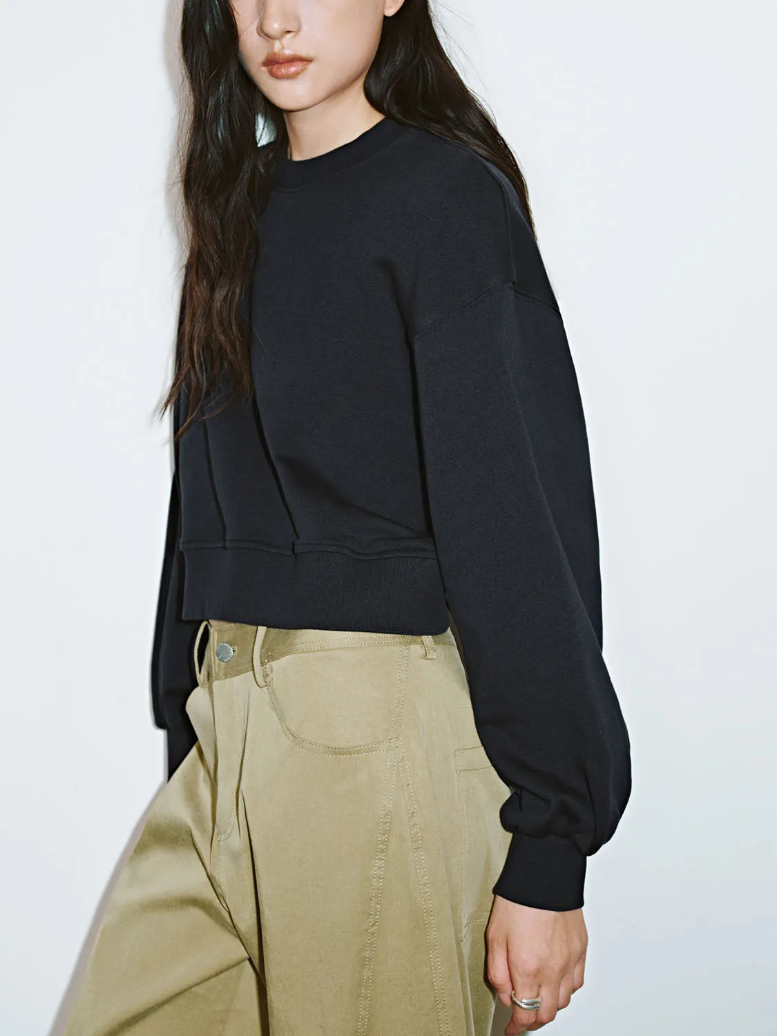 Loose Sweatshirts sold by Urban Revivo product image thumbnail 3