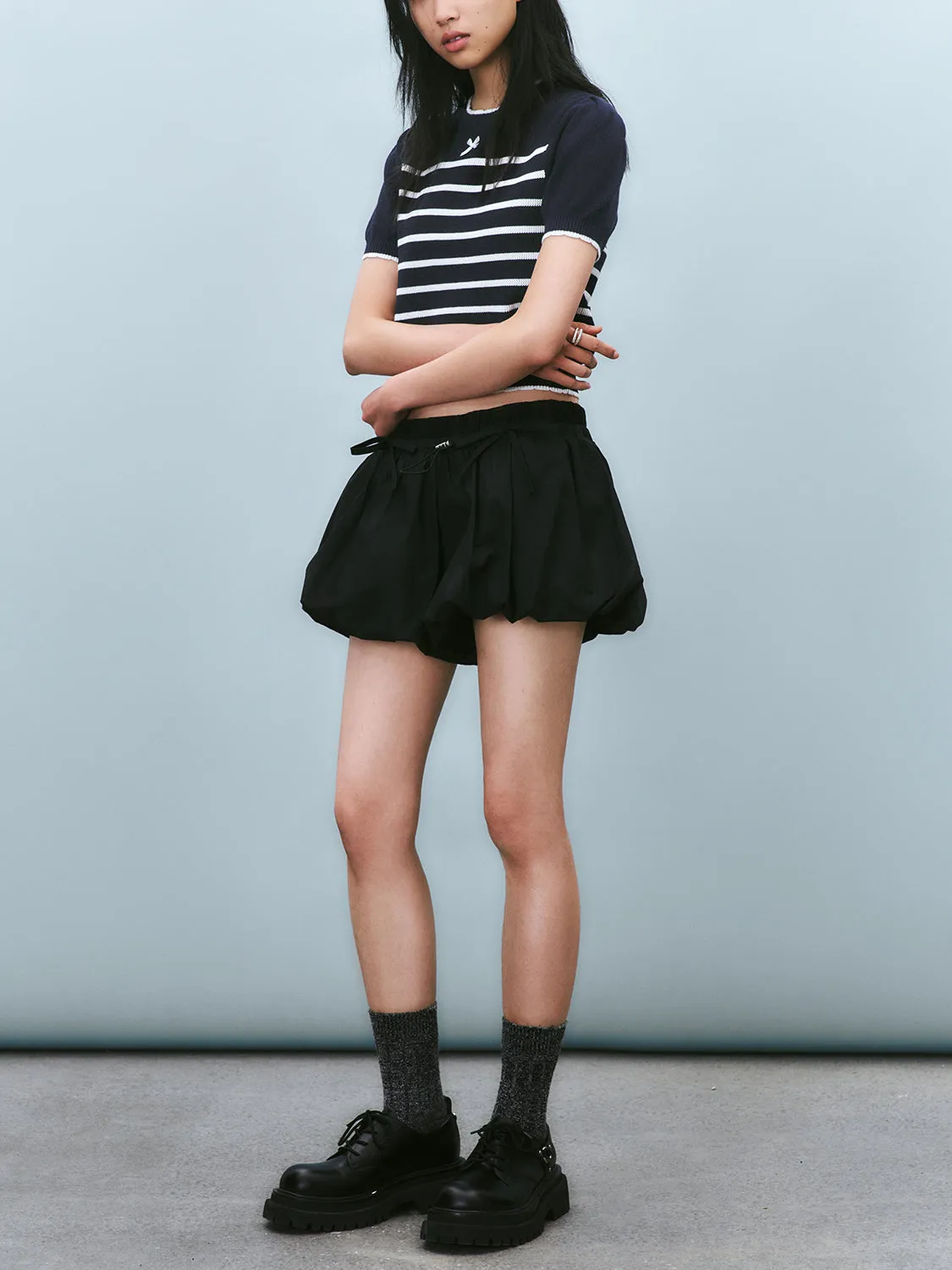 Knitted Striped T-Shirts sold by Urban Revivo product image thumbnail 4