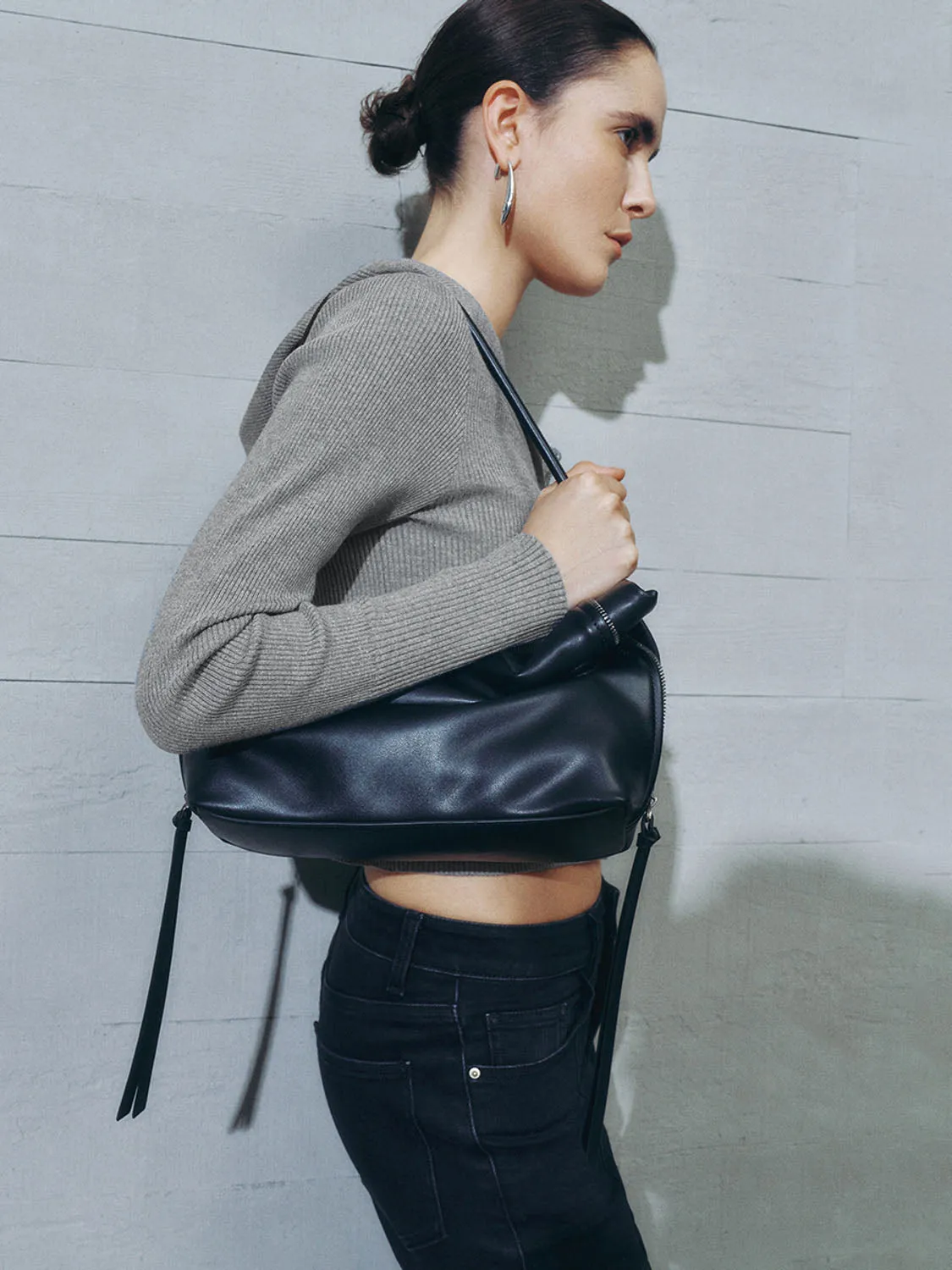 Hoodie Knitted Cardigans sold by Urban Revivo product image thumbnail 3