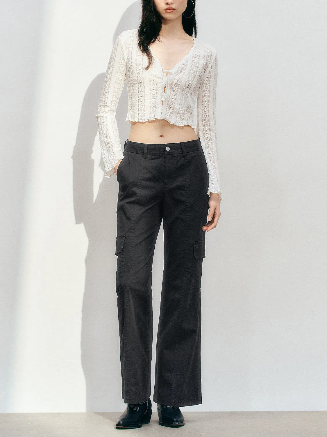 Flare Pants sold by Urban Revivo product image thumbnail 5