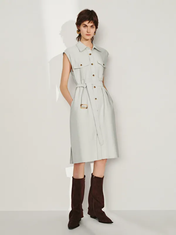 Belted Straight Dresses sold by Urban Revivo