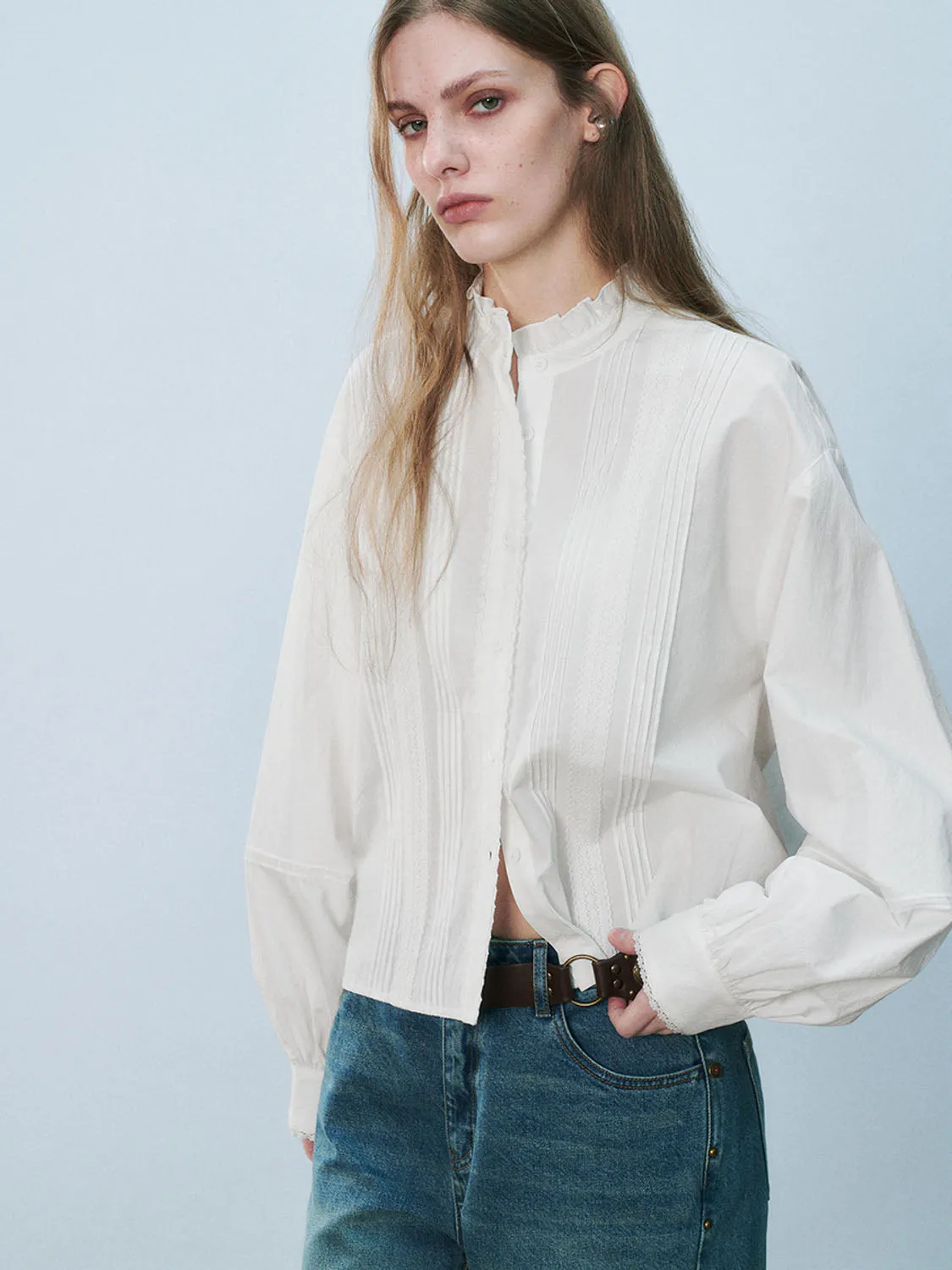Antique Loose Blouse sold by Urban Revivo product image thumbnail 4