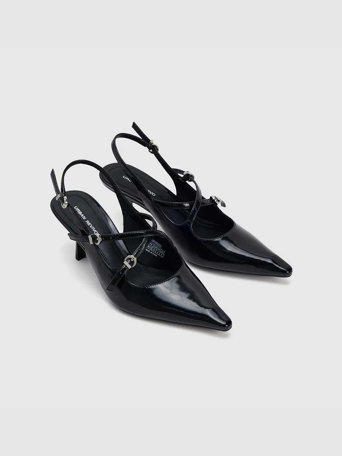 Pointed-Toe Slingbacks sold by Urban Revivo