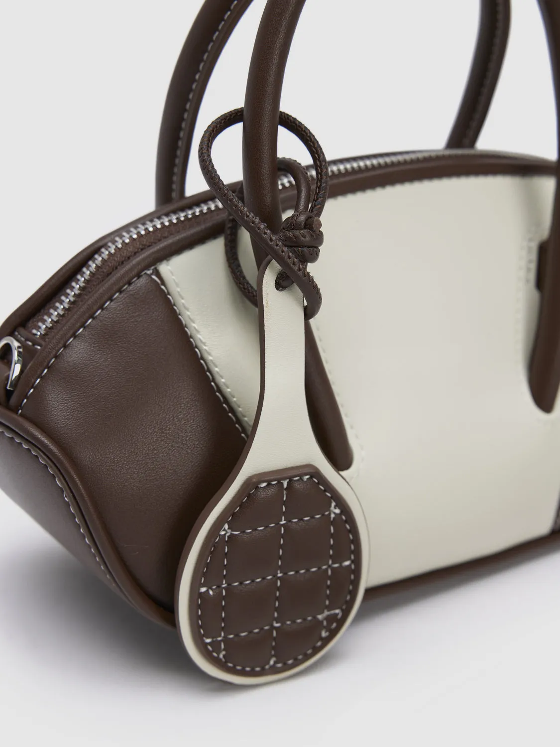 Charm Double Handle City Bags sold by Urban Revivo product image thumbnail 4