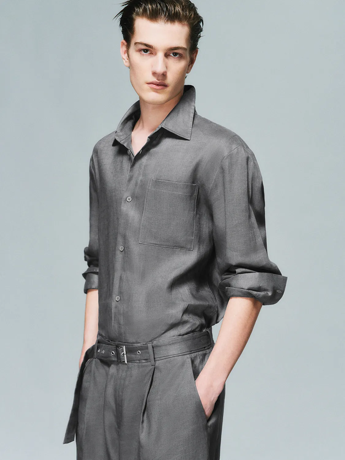Loose Long Sleeve Shirts sold by Urban Revivo