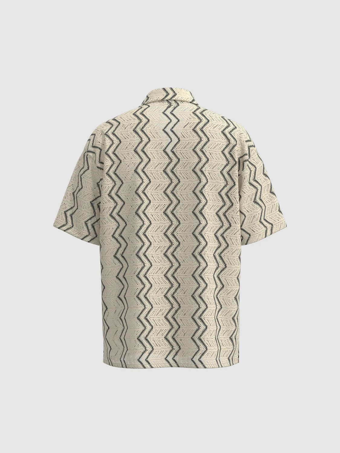 Loose Short Sleeve Shirts sold by Urban Revivo product image thumbnail 2