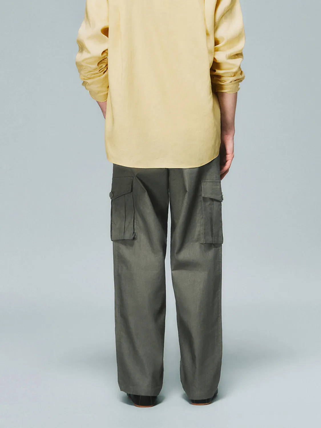 Wide-Leg Pants sold by Urban Revivo product image thumbnail 3