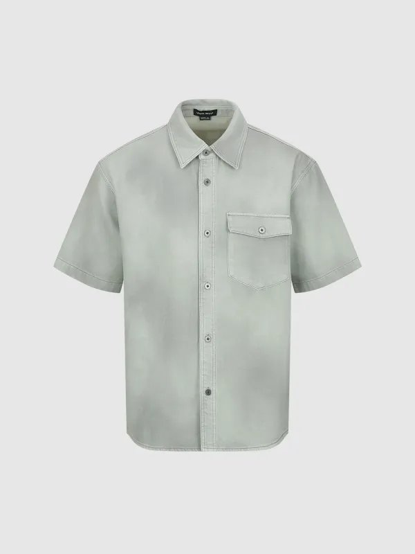 Loose Denim Shirts sold by Urban Revivo