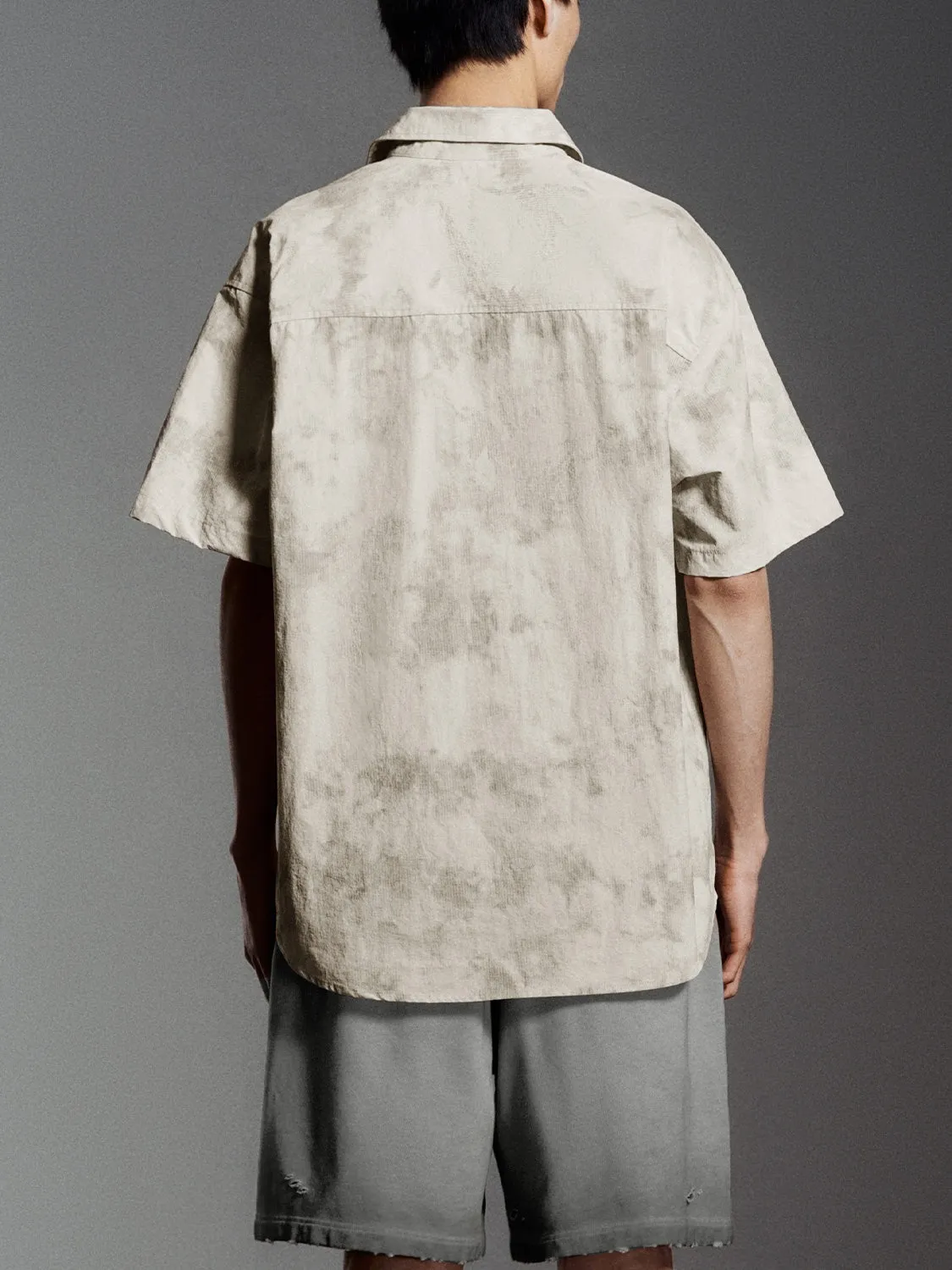 Oversized Short Sleeve Shirts sold by Urban Revivo product image thumbnail 3