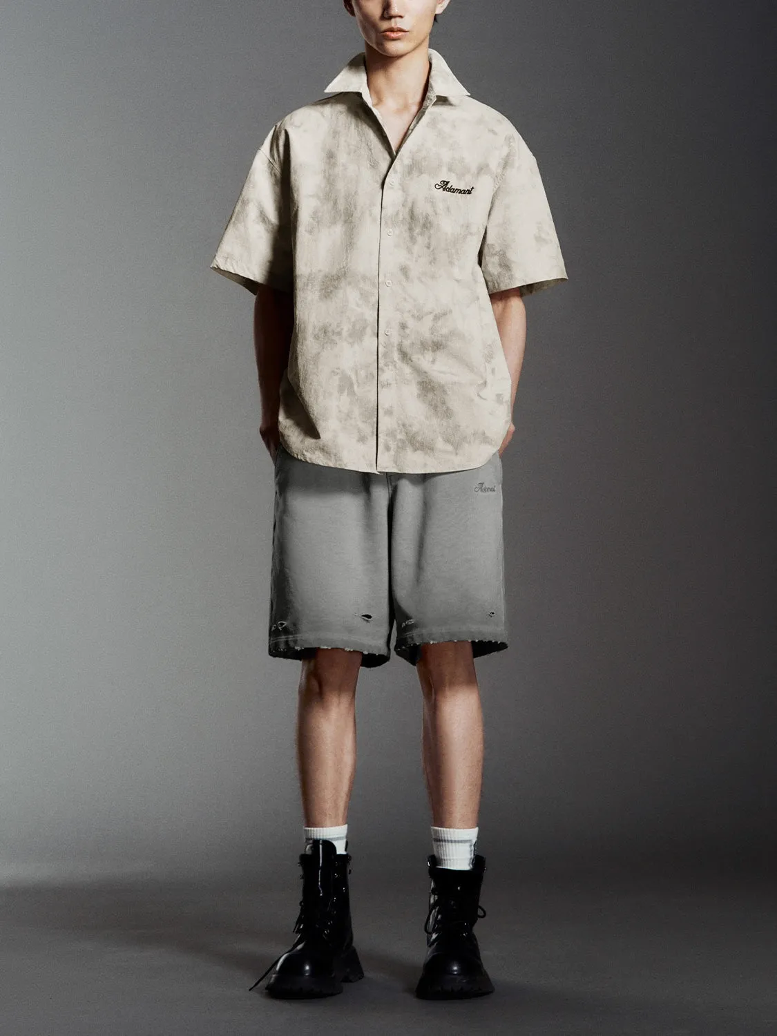 Oversized Short Sleeve Shirts sold by Urban Revivo product image thumbnail 4