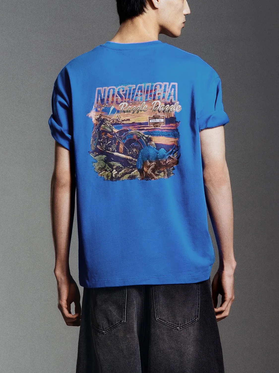 Printed Short Sleeve T-Shirts sold by Urban Revivo product image thumbnail 2