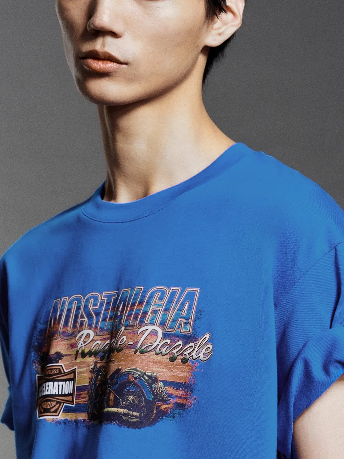 Printed Short Sleeve T-Shirts sold by Urban Revivo product image thumbnail 5