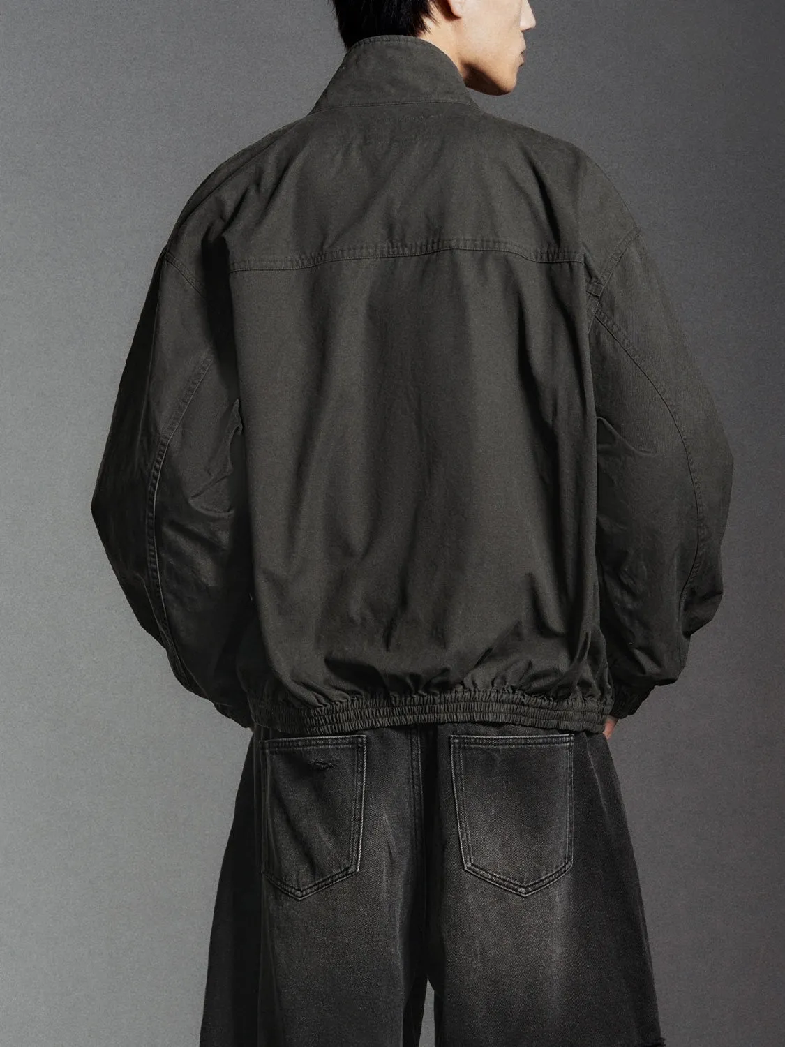 Stand Collar Jackets sold by Urban Revivo product image thumbnail 2