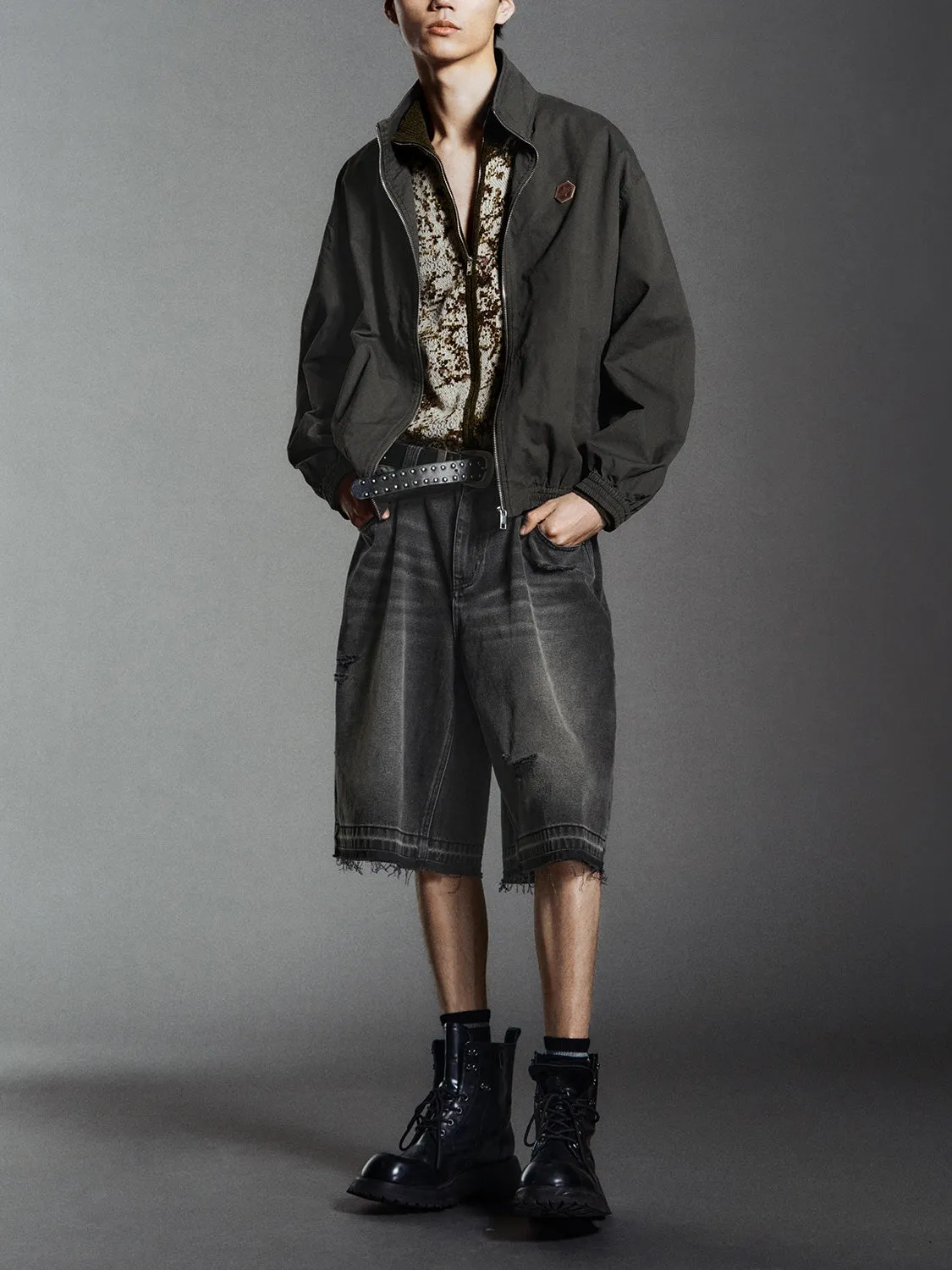 Stand Collar Jackets sold by Urban Revivo product image thumbnail 4