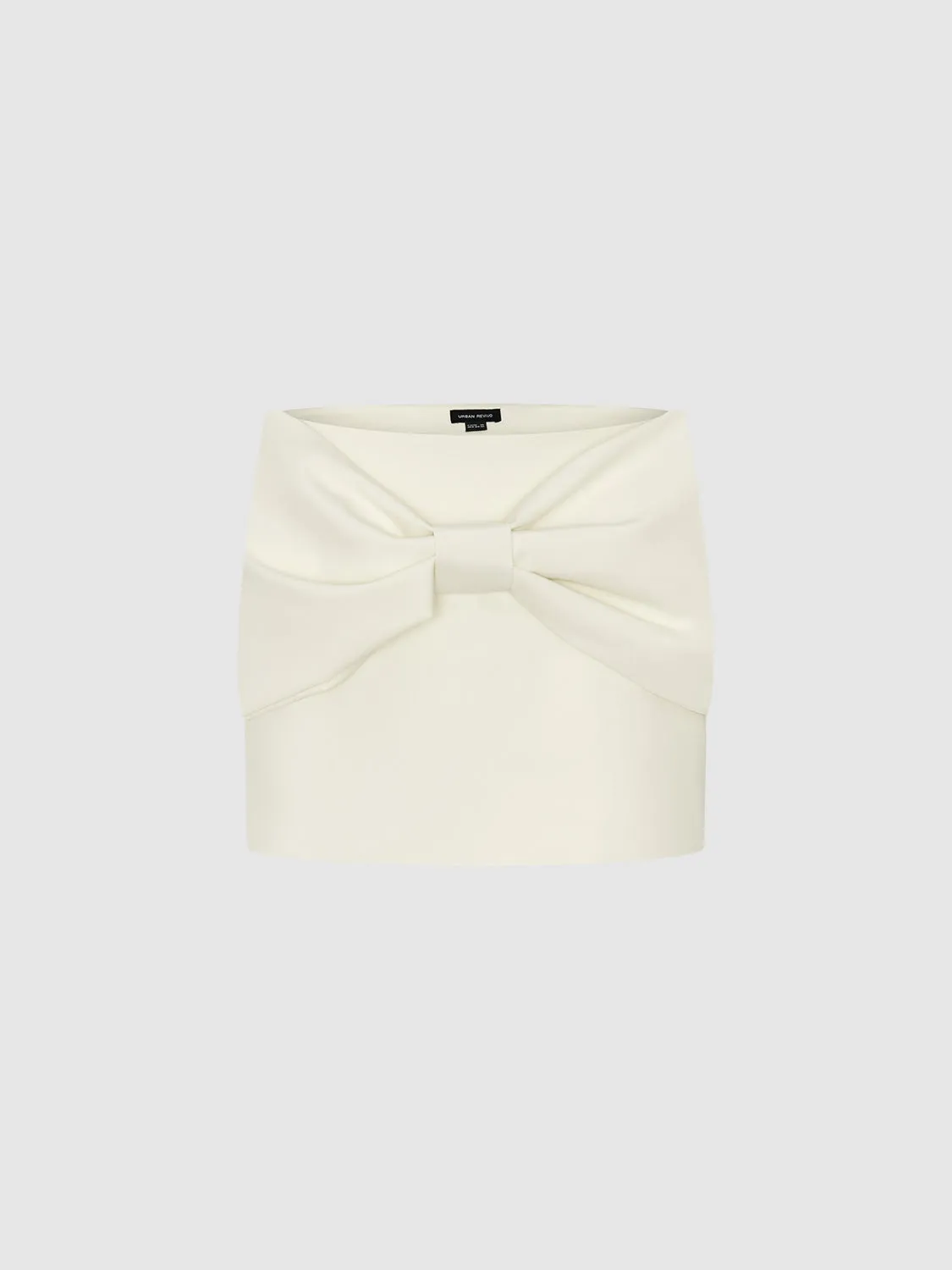 Bow Décor Mini Shorts sold by Urban Revivo