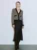 Striped Knitted Cardigans sold by Urban Revivo