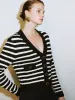 Striped Knitted Cardigans sold by Urban Revivo
